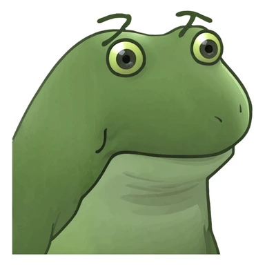 group of bufo frogs at a beach birthday party, some holding rocks and Magic the Gathering cards, escape room clues around, birthday frog with long hair in a man bun sticker