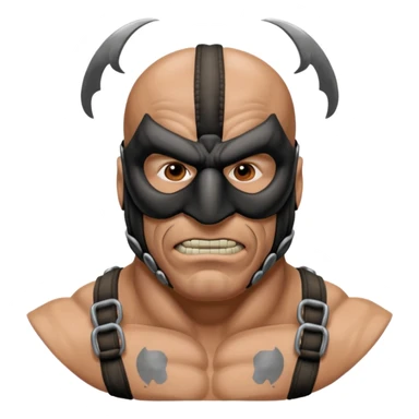 Bane from batman sticker