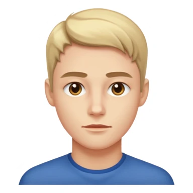 A person who has the sharpest jawline sticker