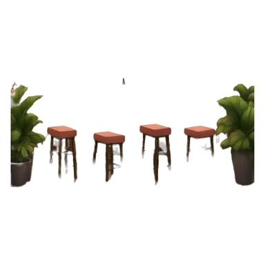 rooftop bar with cocktails sticker