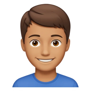 Jeune homme selfi sticker