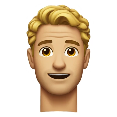 Jawline flex sticker