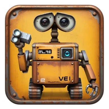 Walle from the movie sticker