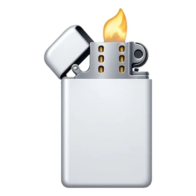 white lighter sticker