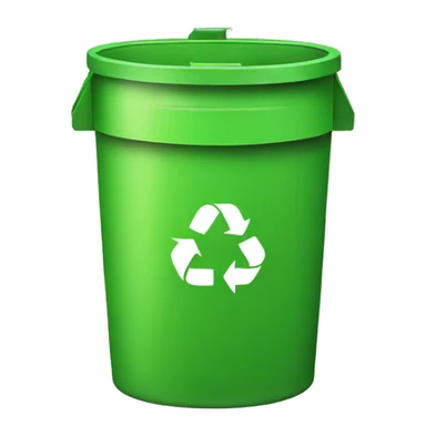 recycle can sticker
