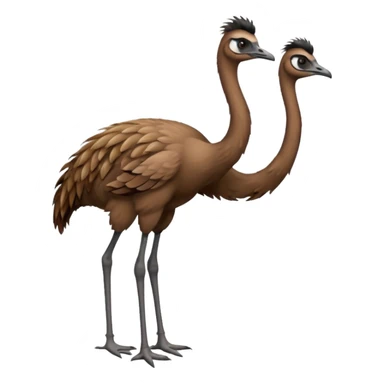 Emu sticker