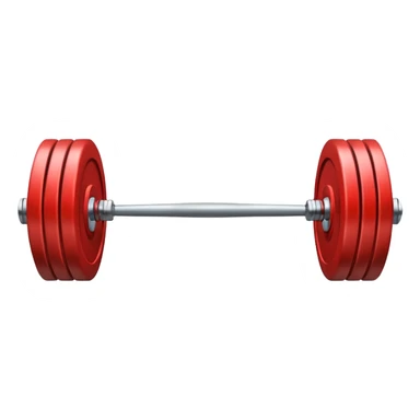 single barbell sticker
