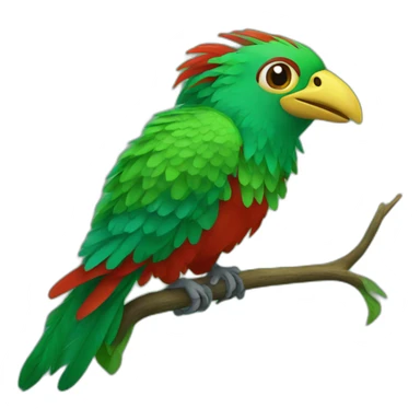 Quetzal sticker