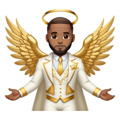 lebron james cosplaying mercy sticker