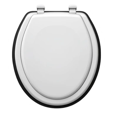 Toilet seat covef sticker