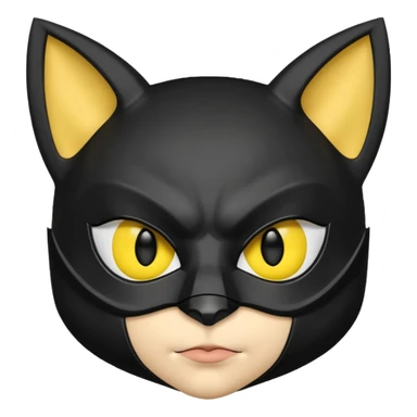 animalistic batman kitty sticker
