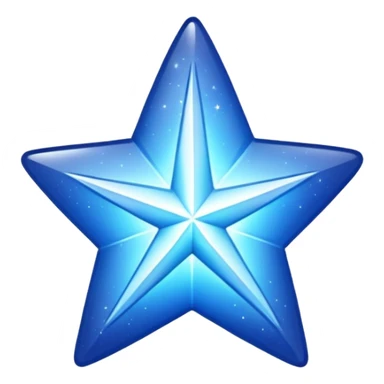 blue star emoji sticker