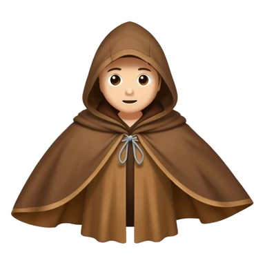 brown cloak sticker