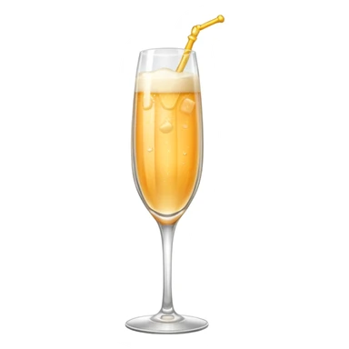 Orange buck fizz prosecco  sticker