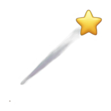 Shooting Star Space sticker
