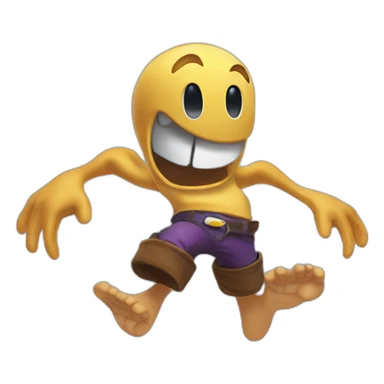 ubisoft rayman floating hands floating feets floating torso sticker