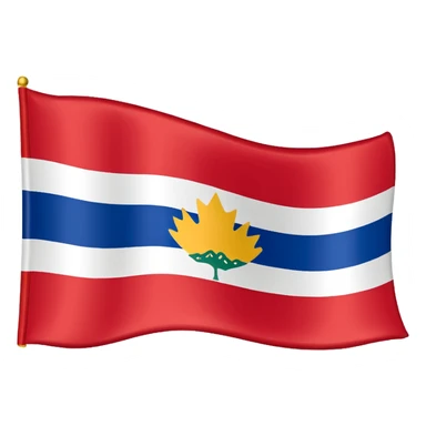 Republic of Alberta flag sticker