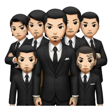 Yakuza Gang sticker