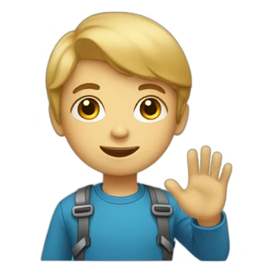 Volunteer kid sticker