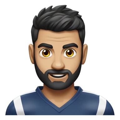Virat kohliwith football sticker