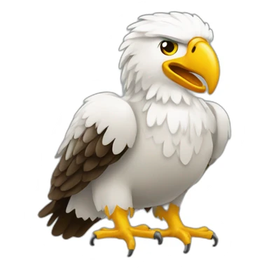 Aigle allemagne sticker