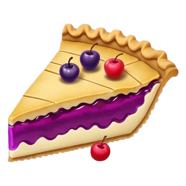 Pie sticker