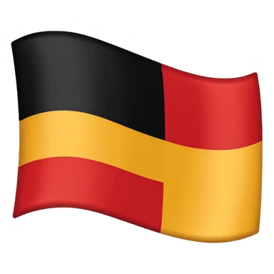 German Empire flag red white and black  sticker