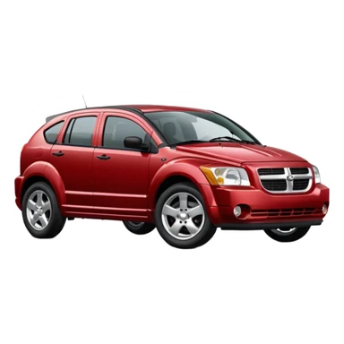 2007 Dodge Caliber Red sticker