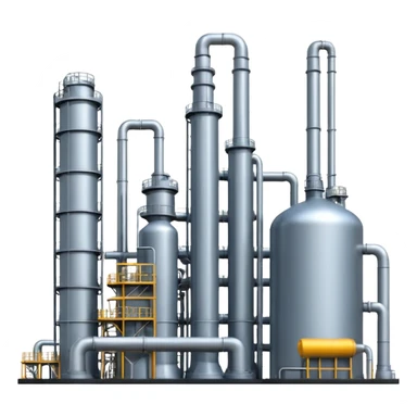 oil refining complex sticker