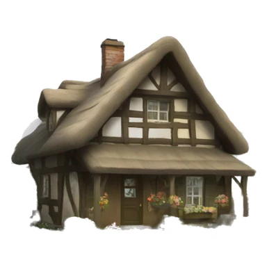 Cottage core sticker