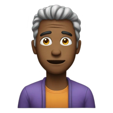 not having a good time sticker