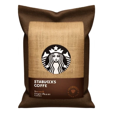 Starbucks ground coffee dark roast  sticker