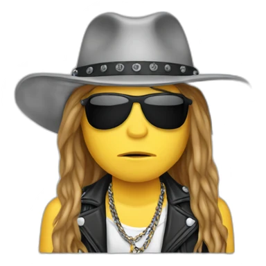 Axl-rose sticker