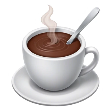 Un chocolate caliente sticker