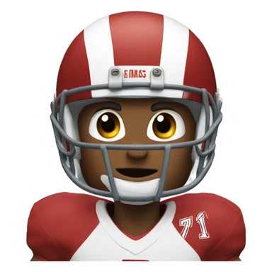 #11 Playing football sticker