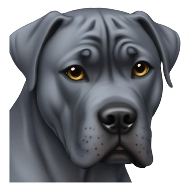 Blue cane corso sticker