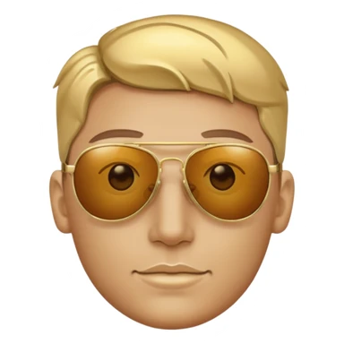fancy sunglasses sticker