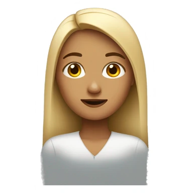 A girl with a to-do list sticker