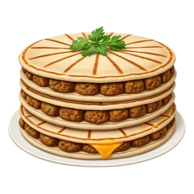 Kabab paratha sticker