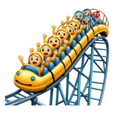rollercoaster of surprises sticker