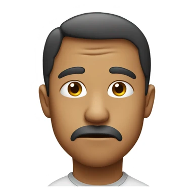 person scrunching their nose while giving a side eye sticker