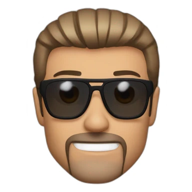 George Michael sticker