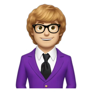 Austin powers sticker