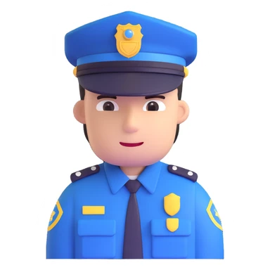 police officer sticker