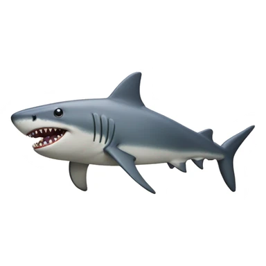 jeff the land shark  sticker