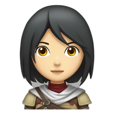 mikasa ackerman sticker