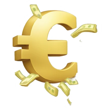 money with sparkles sticker