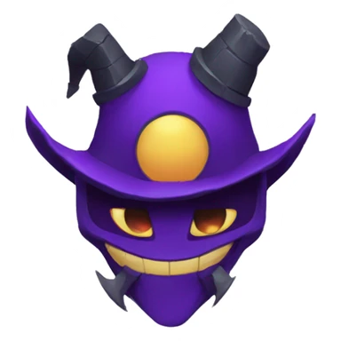 jevil from deltarune sticker