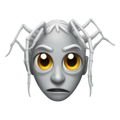 head of spider m sticker