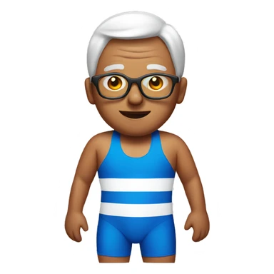 senior in swimsuit sticker